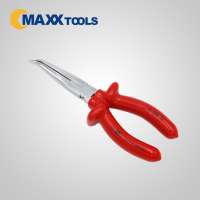 VDE Approved Dipping handle Bent nose pliers 1000V Insulated Pliers